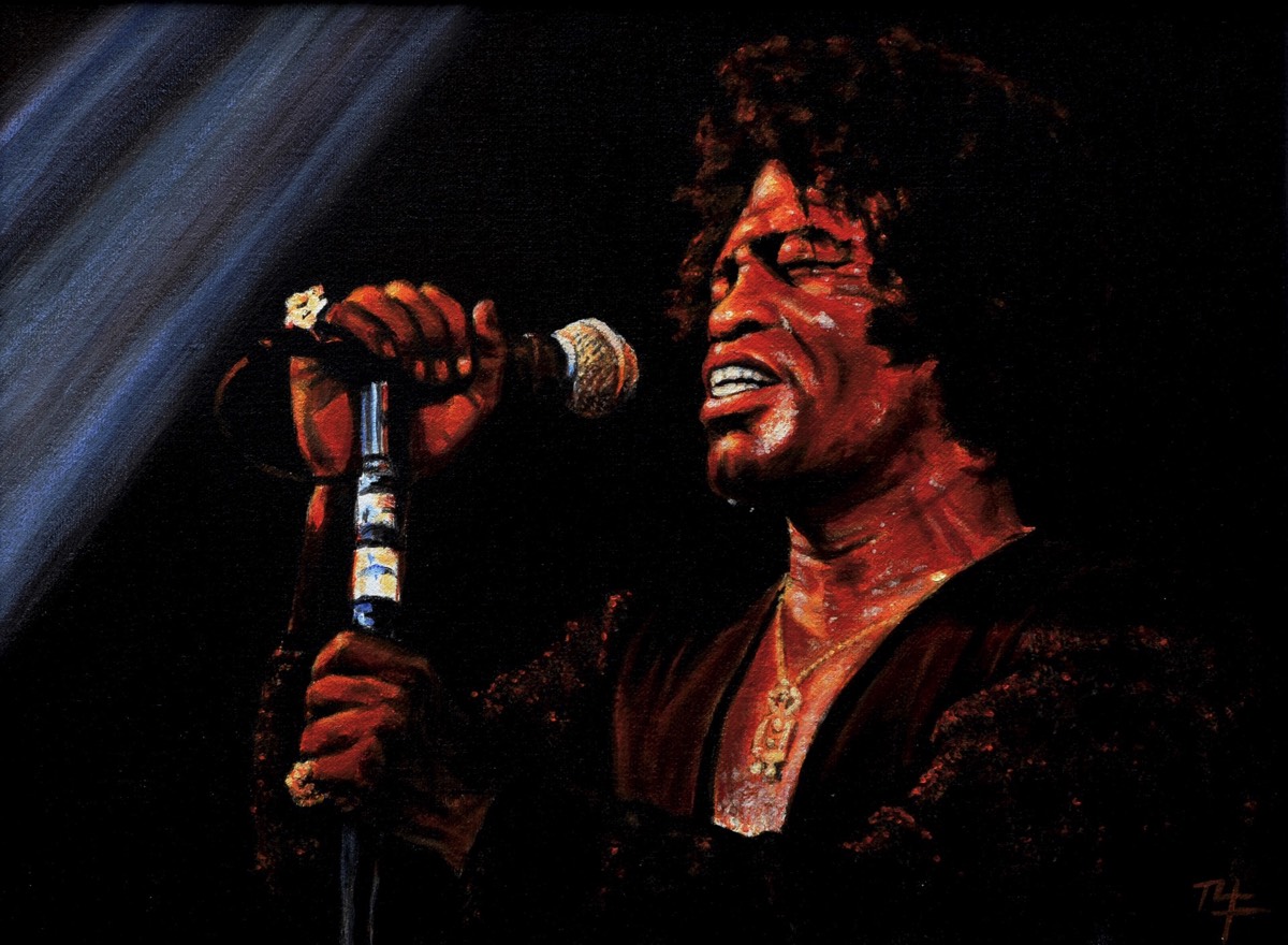 James Brown, 80 x 60 cm, 1996