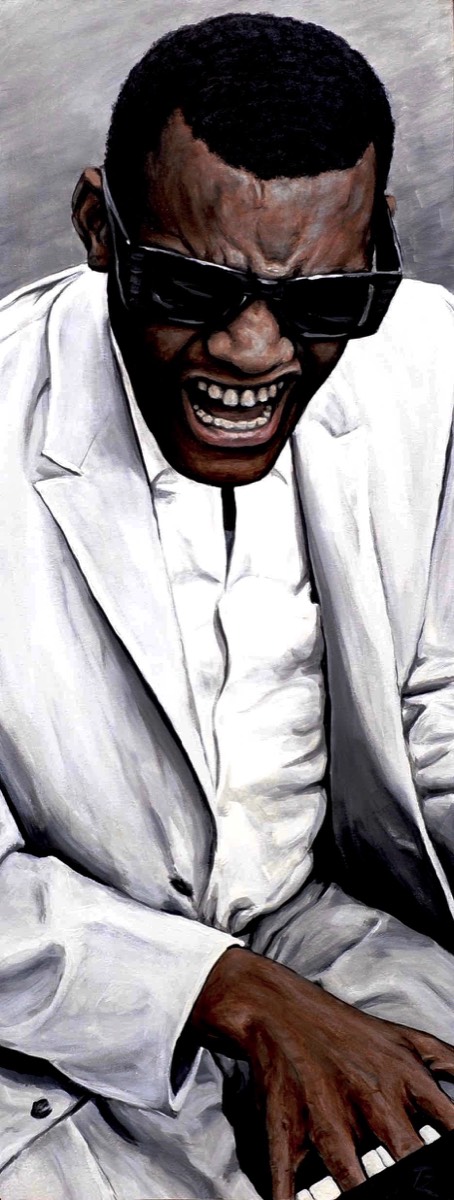 Ray Charles, 44 x 118 cm, 2005