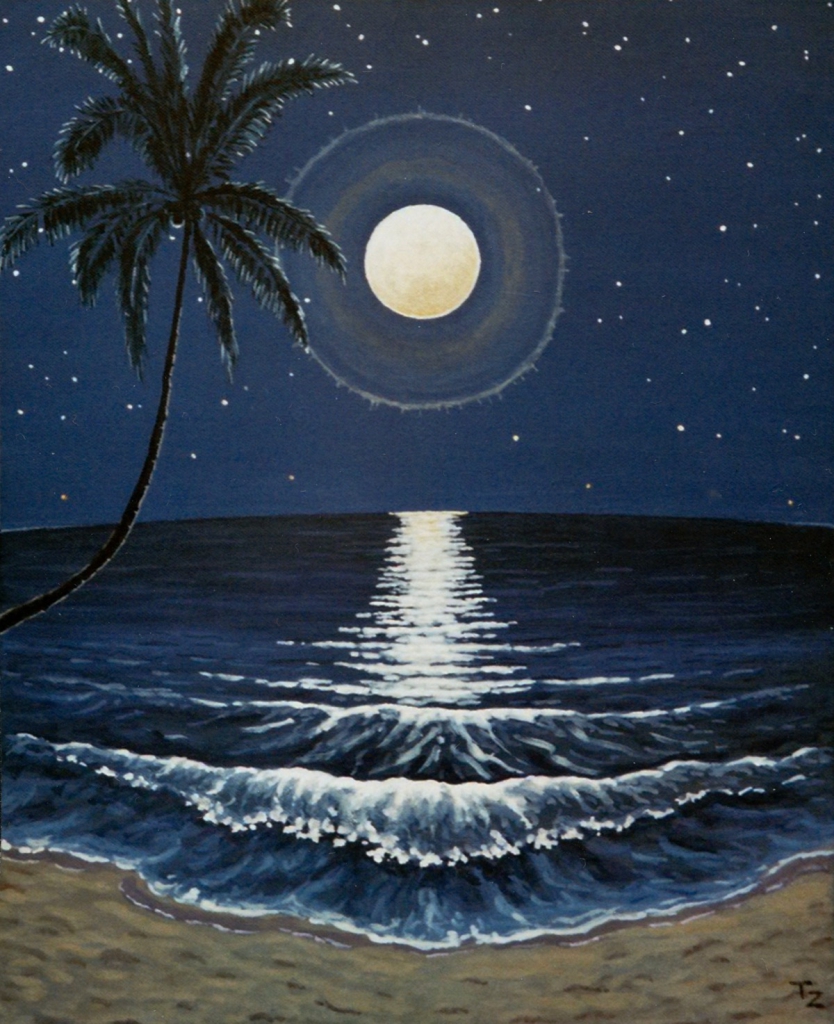 Moonset für Gina, 2015