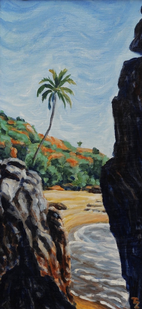 1 Palm tree, Queri Beach, 1998
